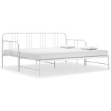 vidaXL Okvir za krevet na razvlačenje bijeli metalni 90 x 200 cm | shoptok.hr