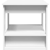  Klubska miza Bela 72 x 50 x 50 cm Konstruiran les, (5000120248) | Shoptok.si