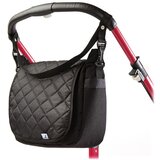  Prošivena mama torba za kolica crna | shoptok.hr