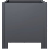  Vrtna sadilica antracit 30x30x30 cm čelična | Eponuda.com