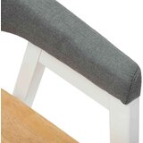  Trpezarijske stolice 2 pcs Bijelo 54 x 57 x 73 cm | shoptok.hr