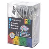 Aigostar led spoljni niz 150xLED/8 režima, napajanje 3xAA, dužina 15,3 m, IP44, višebojan | Eponuda.com