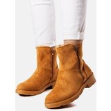 Gemre Insulated brown ankle boots Salona | ePonuda.com
