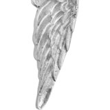  Skulptura Krila 2 pcs Srebrno 31 x 5 x 91 cm Aluminij | shoptok.hr