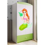  Dječji ormar - SIRENA - zeleni | shoptok.hr