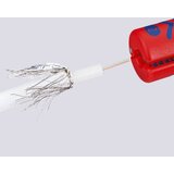 Knipex Alat za skidanje izolacije za koaksijalne kablove 16 60 100 SB crveni | Eponuda.com