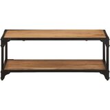 Maison Chic Klubska mizica - kavna mizica - Nizka mizica 90x45x35 cm trden akacijev les, (21753666) Cene