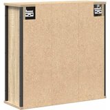  Kupaonski zidni ormarić s ogledalom sonoma hrast 60x21x60 cm | Eponuda.com