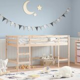  Dječji krevet na kat s ljestvama 80 x 200 cm masivna borovina | shoptok.hr