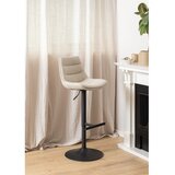 Actona Crna/bež barska stolica podesive visine (visine sjedala 65 cm) Adisa – | shoptok.hr