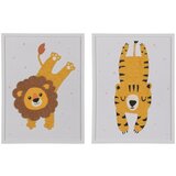 Ixia Otroške slike v kompletu 2 ks 30x40 cm Feline – u