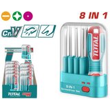 Total 9-delni set izmenjivih odvijača THT250906 | ePonuda.com