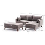  Atelier Del Sofa Ugaona garnitura Bella R | ePonuda.com