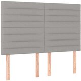  Box spring s madracem svjetlosivi 140x200 cm od tkanine | shoptok.hr