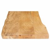 Stolna ploča 80x40x3,8 cm od masivnog drva manga sa živim rubom | shoptok.hr