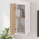 Zidni ormarići 2 kom bijeli 30 x 30 x 80 cm od masivne borovine | shoptok.hr