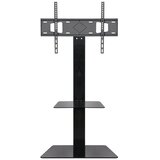 Timeless Tools Nastavljiv TV stojalo za 65&amp;quot; televizorje z stekleno polico in upravljanjem kablov, (5000347035) Slike
