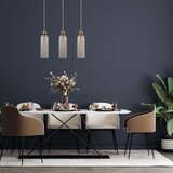  Visilica na sajli PIEGA 3xE14/40W/230V mesing/zadimljeno bež | Eponuda.com
