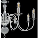  Luster srebrni 8 x žarulja E14 | shoptok.hr
