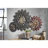 Ambia Home STENSKA URA CB151244 rjava Slike