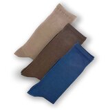 Duca di Morrone Nogavice Foxy - Tripack Brown Kostanjeva | Shoptok.si