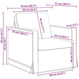  Set sofe 2 pcs Ružičasta 198 x 78 x 80 cm Baršun | shoptok.hr