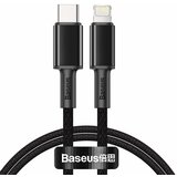 Baseus Pleteni kabel visoke gostote Type-C do Lightning, PD, 20 W, 2 m (črn), (20636240) Cene
