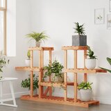  Stalak za cvijeće 110 x 25 x 73 cm od masivne jelovine | shoptok.hr