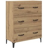  Highboard Umjetnički hrast 69,5 x 34 x 180 cm Konstruirano drvo | shoptok.hr