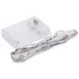 led trak na baterije toplo beli 30 led 3xAA 1m