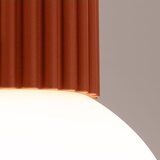 Sollux Stropna svetilka HALO rdeča okra IP44, (5000352259) | Shoptok.si