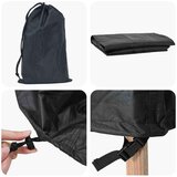  Navlaka za vanjski namještaj Crna 220 x 110 x 70 cm 210D | shoptok.hr