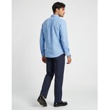 Polo Ralph Lauren Srajce z dolgimi rokavi CHEMISE COUPE DROITE EN LIN Modra | Shoptok.si