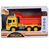Magic Toys Triosni prekucnik z rdečim nagibnim kesonom v merilu 1:18 s svetlobnimi in zvočnimi efekti | Shoptok.si