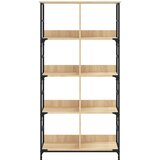  Polica za knjige boja hrasta 78,5x33x153 cm konstruirano drvo | Eponuda.ba