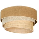  duolla - plafonsko svetlo yute trio 1xE27/15W/230V, prečnik 45 cm, braon/siva/bež | Eponuda.com