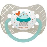 Canpol silikonska i simetrična cucla 0-6m 23/282 "cupcake"- grey | ePonuda.com