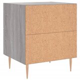  Noćni ormarić boja hrasta sonome 40x35x47,5cm konstruirano drvo | Eponuda.com
