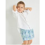 Koton Basic Linen Shirt Long Sleeve