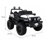  Auto na akumulator Master Of Terain 4x4 - bijeli | shoptok.hr