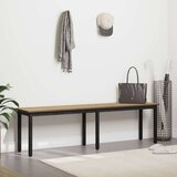 Klupa Umjetnička hrastovina 160 x 35 x 45 cm Konstruirano drvo | shoptok.hr