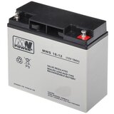 MPL POWER ELEKTRO MPL MW POWER MWS 18-12 UPS battery Lead-acid accumulator VRLA AGM Maintenance-free 12 V 18 Ah Black, Grey Cijene
