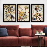 Wallity Set uramljenih slika 3SC_UN2962870, 3 dijela | Eponuda.ba