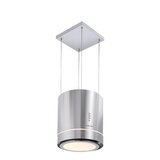 Klarstein tron ambience, otočni digestor, Ø 38 cm, recirkulacija 540 m³ / h, led, nerjaveče jeklo Cene