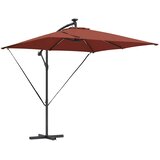  Suncobran Terakota 249 x 249 x 250 cm Poliester i aluminij | Eponuda.com