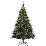  Umjetno savitljivo božićno drvce s 300 LED dioda Zelena 210 cm | Eponuda.com