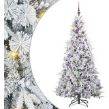 vidaXL Umetno Zložljivo Božično Drevo Zelena 180 cm PE in PVC | Shoptok.si