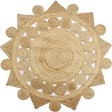  Ručno rađeni pleteni tepih od jute 90 cm | shoptok.hr
