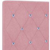 vidaXL Postelja Roza 80x200 cm Samet, (22049680) | Shoptok.si