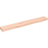 Maison Chic Stenska polica - Viseča Polica 80x10x4 cm neobdelana trdna hrastovina, (21784535) Cene